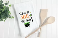 I Put a Spell on You SVG Cut File - Halloween SVG File Product Image 2