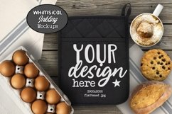 Black Bakery And Coffee -Potholder Mockup Product Image 1