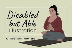 Disabled but Able Vector Illustration Product Image 1