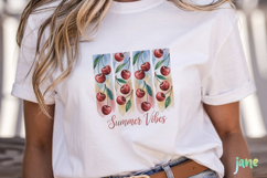 Sweet Summer Cherry Clipart Product Image 2