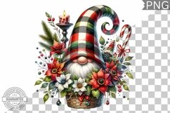 Christmas Gnome Sublimation - Clipart PNG Design Product Image 1