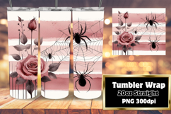 VIBRANT 20oz Tumbler Artwork , Halloween Product Image 1