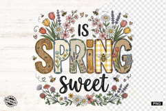 Spring Honey Bees Sublimation PNG Product Image 1