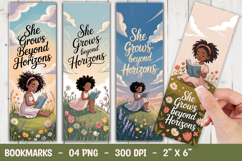 Diverse Girl Bookmark Sublimation Product Image 1