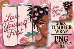 GIFT OF RADIANCE 20oz TUMBLER WRAP, Love Girl Product Image 1