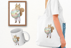 Easter Squirrel Clipart Product Image 5