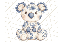 Cute Stuffed Animal Clipart, Chinoiserie Nursery Decor Png Product Image 2