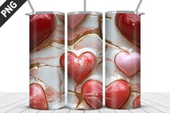 Valentines Love Skinny Tumbler PNG Wrap| Valentines Tumbler Product Image 1