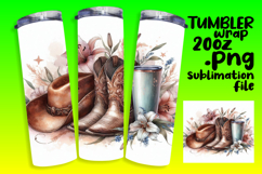 BEAUTIFUL 20oz Tumbler Design for Gifts , Western Product Image 1