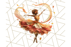 Autumn Circus Performers Clipart Vintage Characters PNG Product Image 2