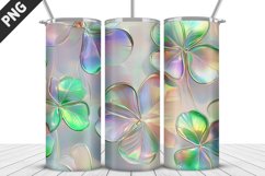 3D St Patrick&#039;s Day Tumbler Wrap| Sublimation Design Product Image 3