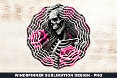 Halloween Witch Wind Spinner Sublimation Design Product Image 1