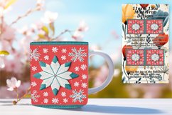Warm 11oz Mug Wrap Png Artwork , Holiday Product Image 1