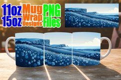 Spring Scenic Mug Wrap - 11oz &amp; 15oz Sublimation Product Image 1