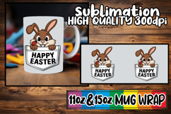 Radiant moments 11oz 15oz sublimation wrap, Easter Animals Product Image 1