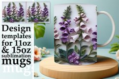 Spring Blossoms 3D Mug Wrap - Sublimation Art Product Image 1