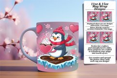 Creative 15oz Png Mug Wrap Template , Valentines Product Image 1
