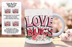 Artistic 11oz Mug Wrap Png Template , Valentines Product Image 1