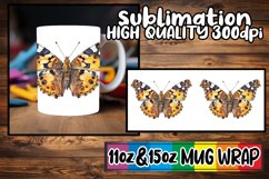 Spring Butterfly Whimsy: Mug Sublimation Fun Product Image 1