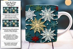 Winter Warmth Crochet Mug Sublimation 11/15oz Product Image 1