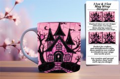 Festive Autumn Stained Glass Wrap 11oz 15oz Mug Art Product Image 1