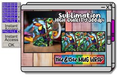 Mystical Landscape Mug Wrap Wraps 11oz/15oz Product Image 1