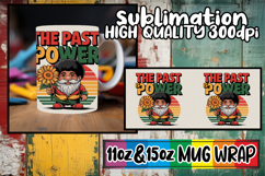 Enchanted mornings 11oz 15oz sublimation wrap, Juneteenth Product Image 1