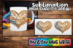 3D Cupid&#039;s Craft: Embroidered Mug Art Product Image 1