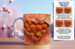 Spring Symphony: Sublimation Mug with Heart Product Image 1