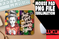 JOYFUL MOUSE MAT ARTISTIC TOUCH, Just A Girl Product Image 1