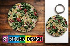 Winter Scene 3D Embroidery Ornament Design Product Image 1