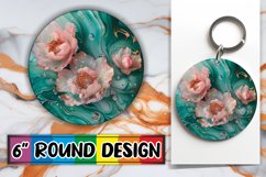 Radiant Springtime Sublimation Round Design PNG Product Image 1