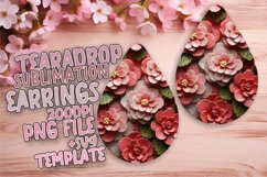 Vibrant Teardrop Earring Collection Product Image 1