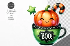 Halloween clipart, Halloween Boo, Kids Halloween Product Image 1