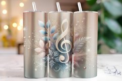 Christmas Music Tumbler Wrap | Sublimation | Tumblers Product Image 1