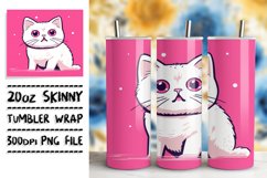 Adorable Cat Antics Tumbler Cover Product Image 1