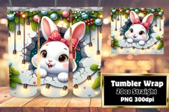 3D Wall Hole Cartoon Tumbler Wrap Merriment Product Image 1