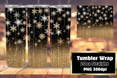 Snowflakes Winter Dream Tumbler Wrap 20oz Product Image 1