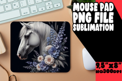 JOYFUL DESK PAD SUBLIMATION ART, Horse Product Image 1