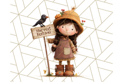 Scarecrow Festival Friends PNG Clipart Product Image 2