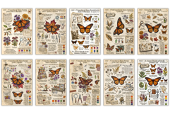 Autumn Butterfly Junk Journal Product Image 2