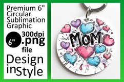 Mom's Day Watercolor Circle Delights Product Image 1