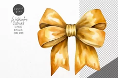Christmas clipart, Bow clipart, Winter clipart Product Image 1