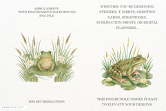 Summer Frog Pond Clipart Product Image 2