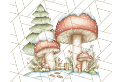 Scandinavian Christmas Gnomes Clipart PNG, Cute Gnome Png Product Image 2