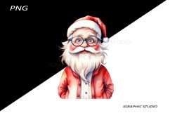 Funny Santa Claus Clipart, Christmas Clipart Product Image 1