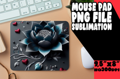 Joyful Mouse Mat Designs for Kids, 3D Flower Product Image 1