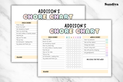 Kids Chore Chart Canva Template 2 Product Image 3
