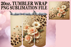 JOYFUL ESCAPES 20oz TUMBLER WRAP, Leopard Prints Product Image 1