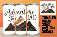 20oz Tumbler Graphic for Sublimation , Father&#039;s Day Product Image 1